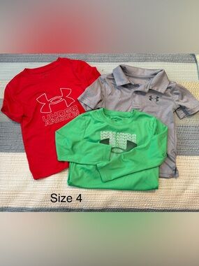Under Armour (size 4) Bundle